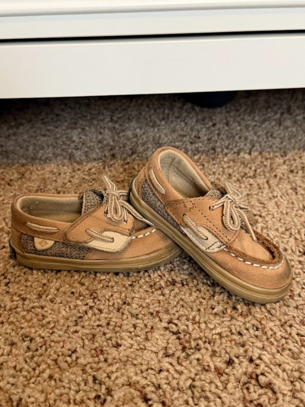 Sperry Topsider Baby Girls' Bluefish Crib Boat Shoes 3C Toddler Baby Shoes